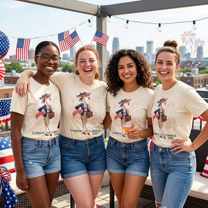 America 250 Years of American Spirit Teacher Flamingo Shirt - FlamingoAholic