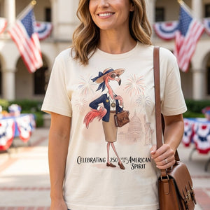 America 250 Years of American Spirit Teacher Flamingo Shirt - FlamingoAholic
