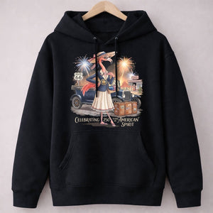 America 250 Years of American Spirit Travel Flamingo Shirt - FlamingoAholic