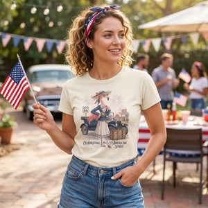 America 250 Years of American Spirit Travel Flamingo Shirt - FlamingoAholic