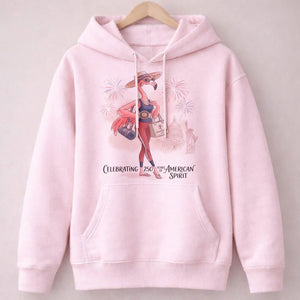 America 250 Years of American Spirit Yoga Pilates Flamingo Shirt - FlamingoAholic