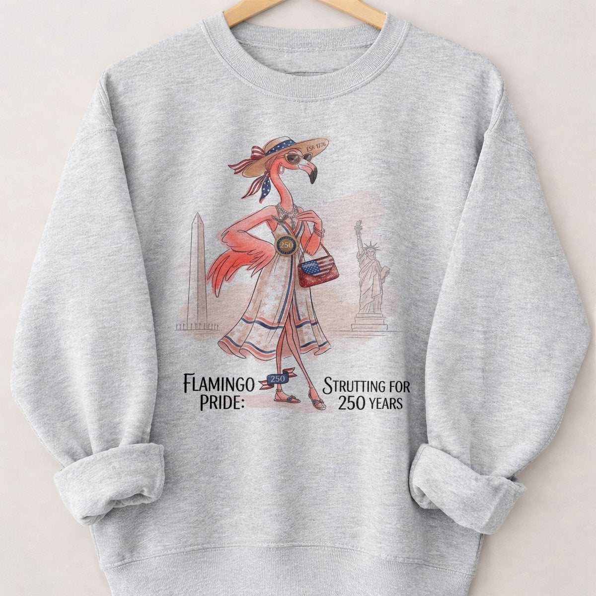 America's Historic Jubilee Celebrating 250 Years Flamingo Shirt - FlamingoAholic