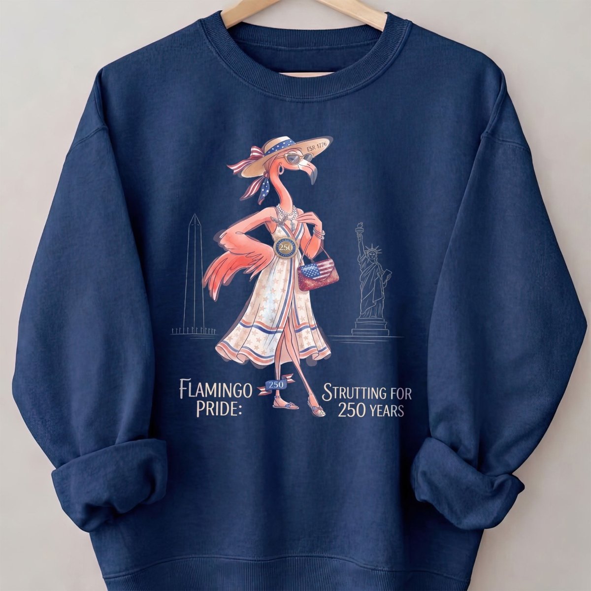America's Historic Jubilee Celebrating 250 Years Flamingo Shirt - FlamingoAholic