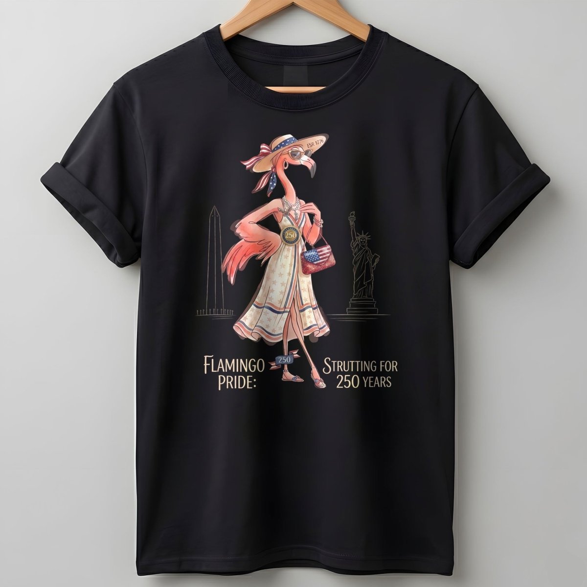 America's Historic Jubilee Celebrating 250 Years Flamingo Shirt - FlamingoAholic