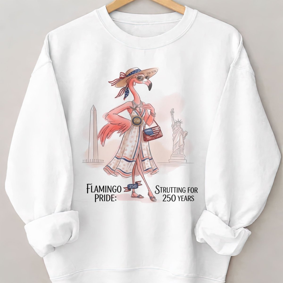 America's Historic Jubilee Celebrating 250 Years Flamingo Shirt - FlamingoAholic