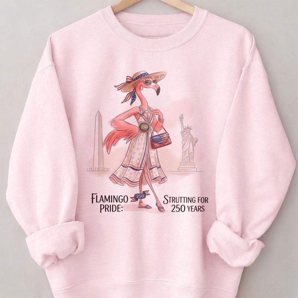 America's Historic Jubilee Celebrating 250 Years Flamingo Shirt - FlamingoAholic