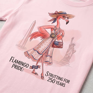 America's Historic Jubilee Celebrating 250 Years Flamingo Shirt - FlamingoAholic