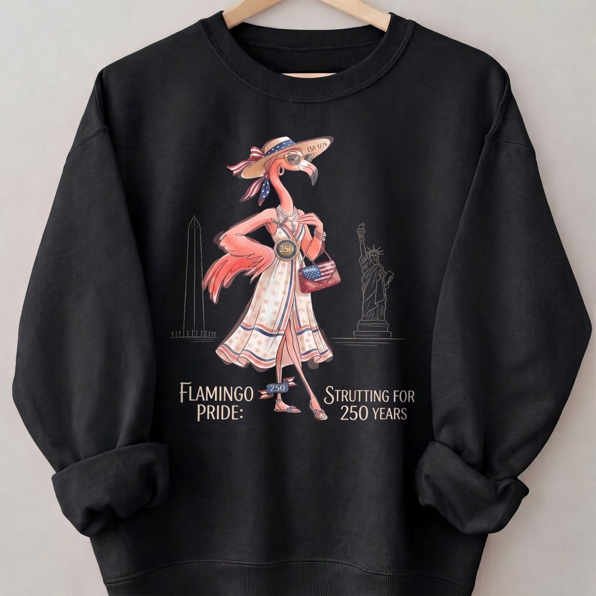 America's Historic Jubilee Celebrating 250 Years Flamingo Shirt - FlamingoAholic