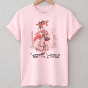 America's Historic Jubilee Celebrating 250 Years Flamingo Shirt - FlamingoAholic