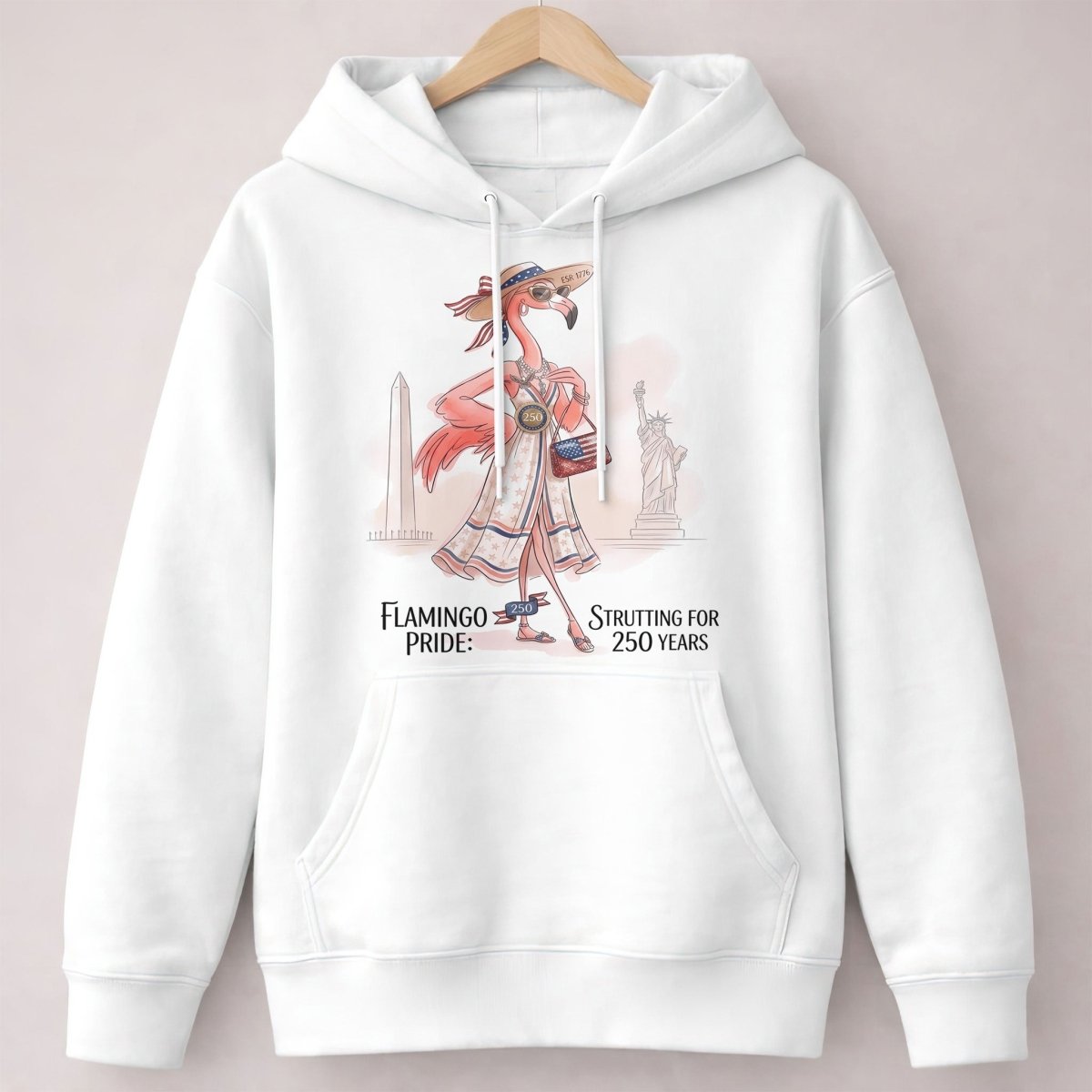 America's Historic Jubilee Celebrating 250 Years Flamingo Shirt - FlamingoAholic