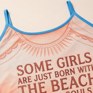 Beach Soul Maxi Dress, Flamingo Coastal Dress for Women, Flowy Beach Vacation Dress - FlamingoAholic