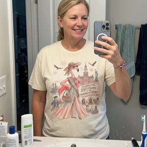 Celebrating 250 Years of The American Spirit Semicentennial Tee - FlamingoAholic