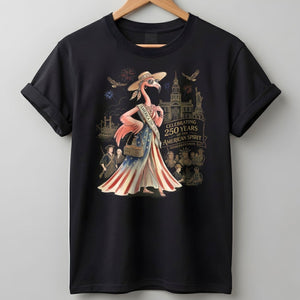Celebrating 250 Years of The American Spirit Semicentennial Tee - FlamingoAholic
