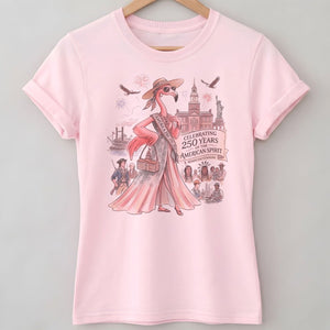 Celebrating 250 Years of The American Spirit Semicentennial Tee - FlamingoAholic
