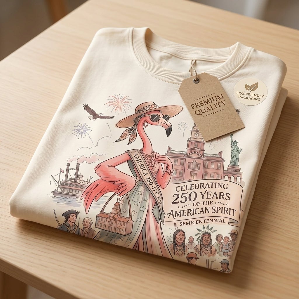 Celebrating 250 Years of The American Spirit Semicentennial Tee - FlamingoAholic