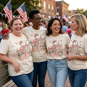 Celebrating 250 Years of The American Spirit Semicentennial Tee - FlamingoAholic