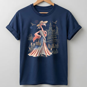 Celebrating 250 Years of The American Spirit Semicentennial Tee - FlamingoAholic