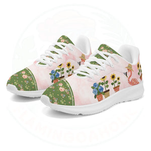 Charming Flamingo Gardener Cloud Walking Shoes - Ultra Light Premium Sneaker - FlamingoAholic
