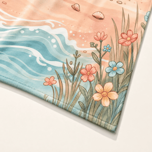 Flamingo Beach Towel for Women, Tropical Pink Flamingo Towel, Funny Beach Lover Gift, Coastal Summer Pool Towel - FlamingoAholic