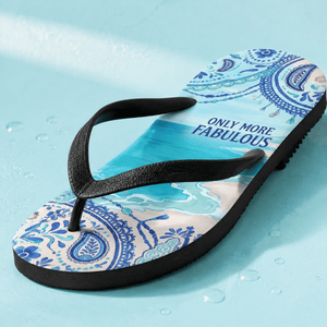 Flamingo Flip Flops for Women, Grammingo Grandma Beach Sandals, Funny Flamingo Gift - FlamingoAholic