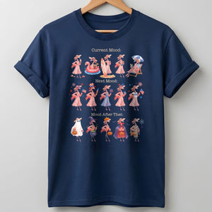 Flamingo Mood Swings Patriotic July 4th & Halloween Shirt - FlamingoAholic