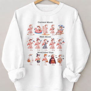 Flamingo Mood Swings Patriotic July 4th & Halloween Shirt - FlamingoAholic
