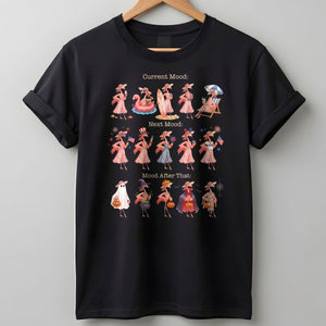 Flamingo Mood Swings Patriotic July 4th & Halloween Shirt - FlamingoAholic
