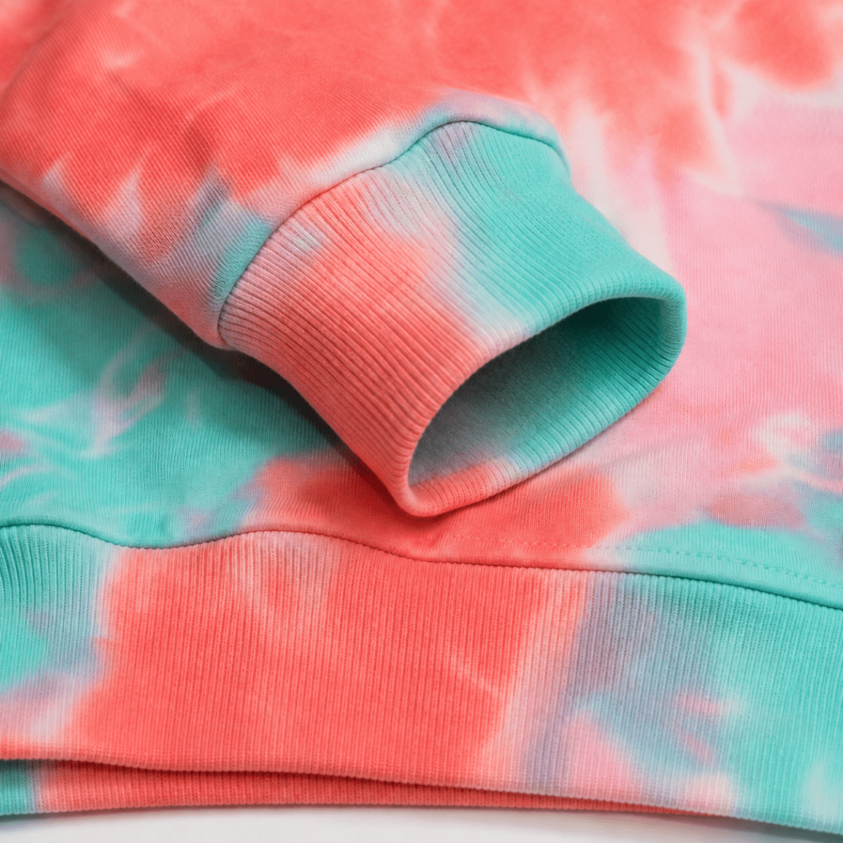 Flamingo Sweatshirt for Women, Colorful Tie Dye AOP Unisex Sweatshirt, Dare To Be A Flamingo Gift - FlamingoAholic