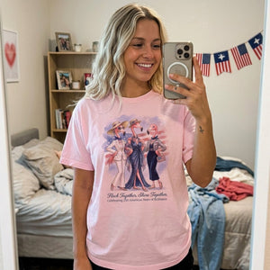 Flock Together, Shine Together: Celebrating 250 Years Shirt - FlamingoAholic
