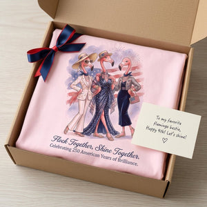 Flock Together, Shine Together: Celebrating 250 Years Shirt - FlamingoAholic