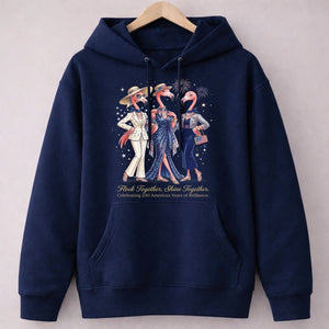 Flock Together, Shine Together: Celebrating 250 Years Shirt - FlamingoAholic