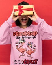 Friendship Flamingo Shirt – “Your Kind of Crazy” Funny Flamingo Tee for Best Friends - FlamingoAholic