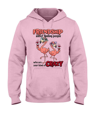 Friendship Flamingo Shirt – “Your Kind of Crazy” Funny Flamingo Tee for Best Friends - FlamingoAholic