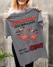 Friendship Flamingo Shirt – “Your Kind of Crazy” Funny Flamingo Tee for Best Friends - FlamingoAholic