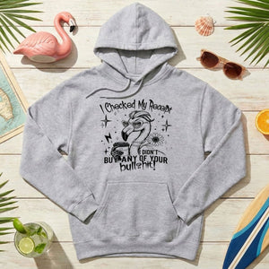 Funny Flamingo Sarcastic Shirt – I Checked My Receipt I Didn’t Buy Any Of Your Bullshit Tee, Sassy Flamingo Graphic T-Shirt - FlamingoAholic