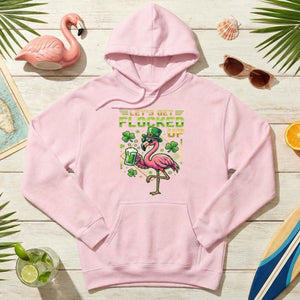 Funny Let's Get Flocked Up St. Patrick's Day Flamingo T-Shirt - Irish Beer Party Tee - FlamingoAholic