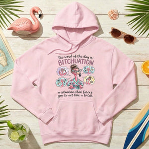 Hilarious Sassy Flamingo 'Bitchuation' Shirt - Funny Quote Gift for Strong Women - FlamingoAholic