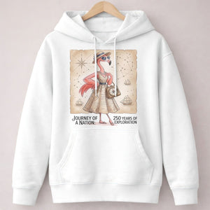 Journey of a Nation 250 Years of Exploration Flamingo Shirt - FlamingoAholic