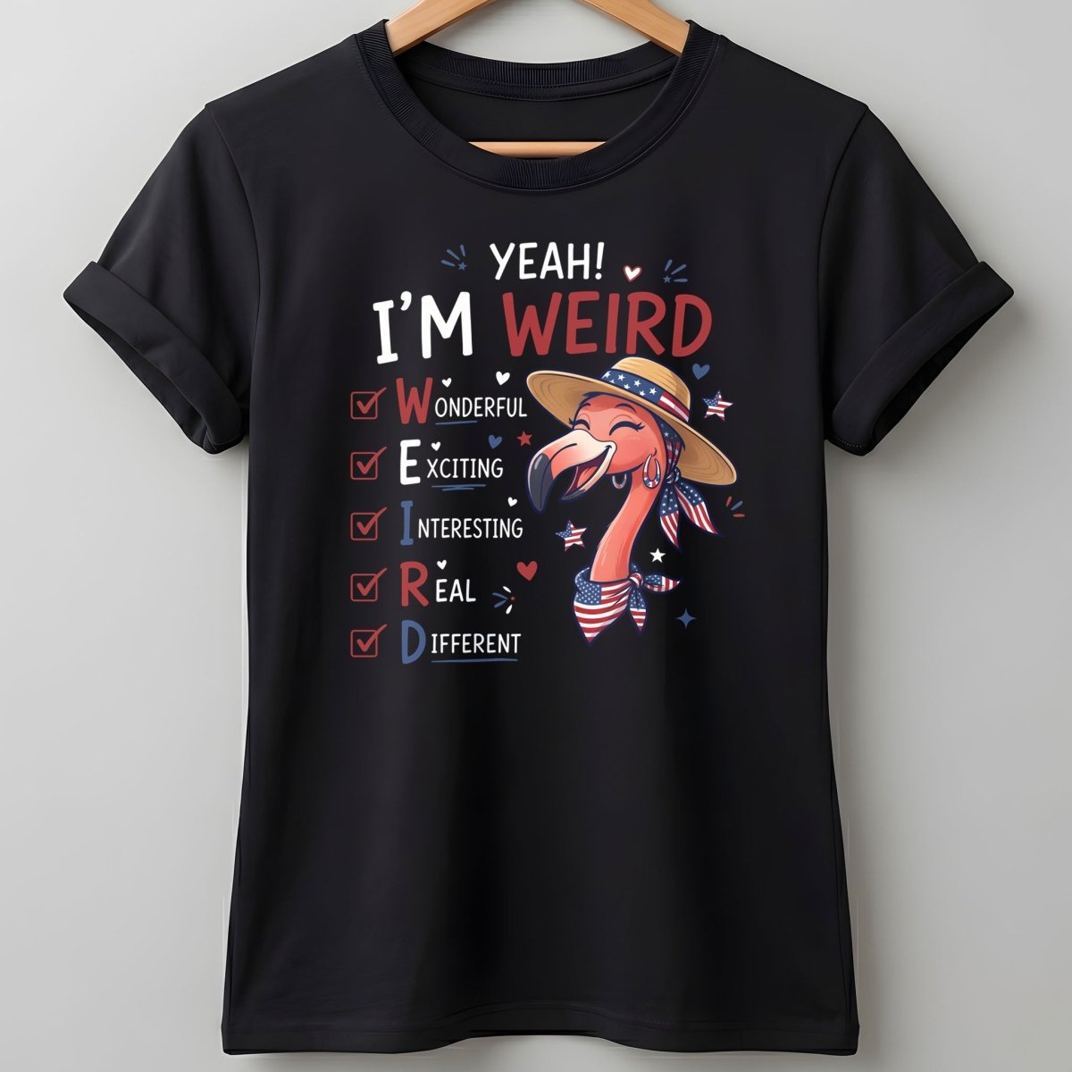 My Sparkle Cannot Be Dimmed American Girl Flamingo July 4th Shirt - FlamingoAholic
