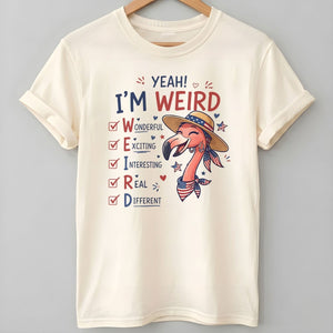 My Sparkle Cannot Be Dimmed American Girl Flamingo July 4th Shirt - FlamingoAholic