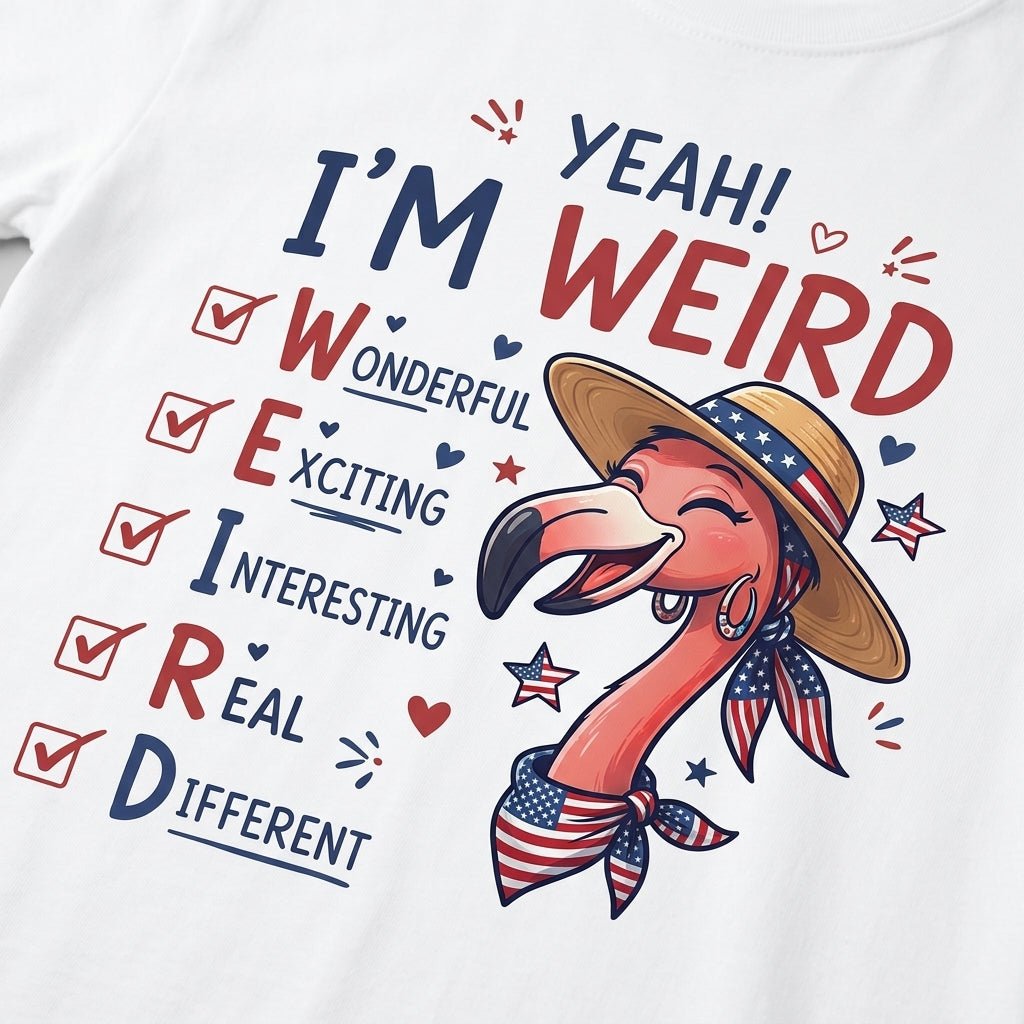 My Sparkle Cannot Be Dimmed American Girl Flamingo July 4th Shirt - FlamingoAholic