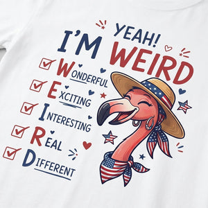 My Sparkle Cannot Be Dimmed American Girl Flamingo July 4th Shirt - FlamingoAholic
