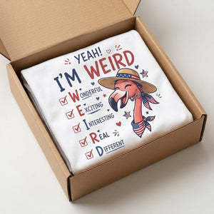 My Sparkle Cannot Be Dimmed American Girl Flamingo July 4th Shirt - FlamingoAholic