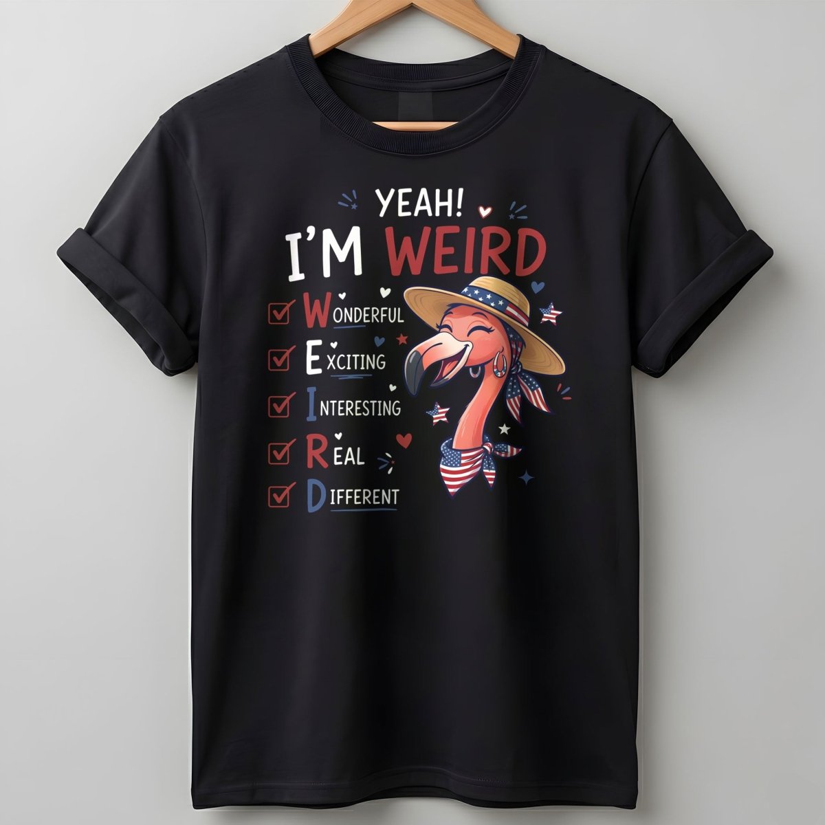 My Sparkle Cannot Be Dimmed American Girl Flamingo July 4th Shirt - FlamingoAholic