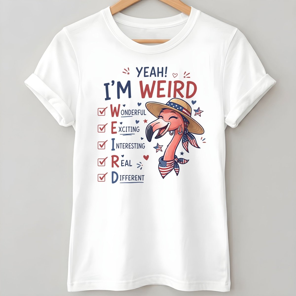 My Sparkle Cannot Be Dimmed American Girl Flamingo July 4th Shirt - FlamingoAholic
