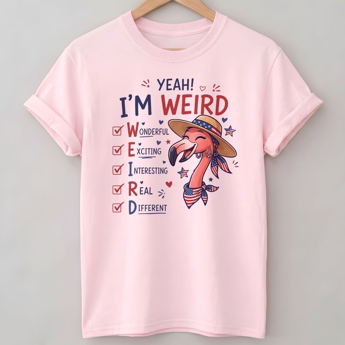 My Sparkle Cannot Be Dimmed American Girl Flamingo July 4th Shirt - FlamingoAholic