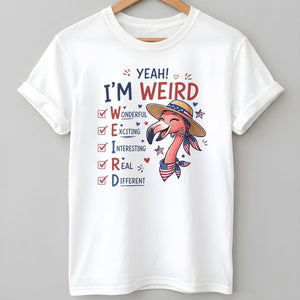 My Sparkle Cannot Be Dimmed American Girl Flamingo July 4th Shirt - FlamingoAholic