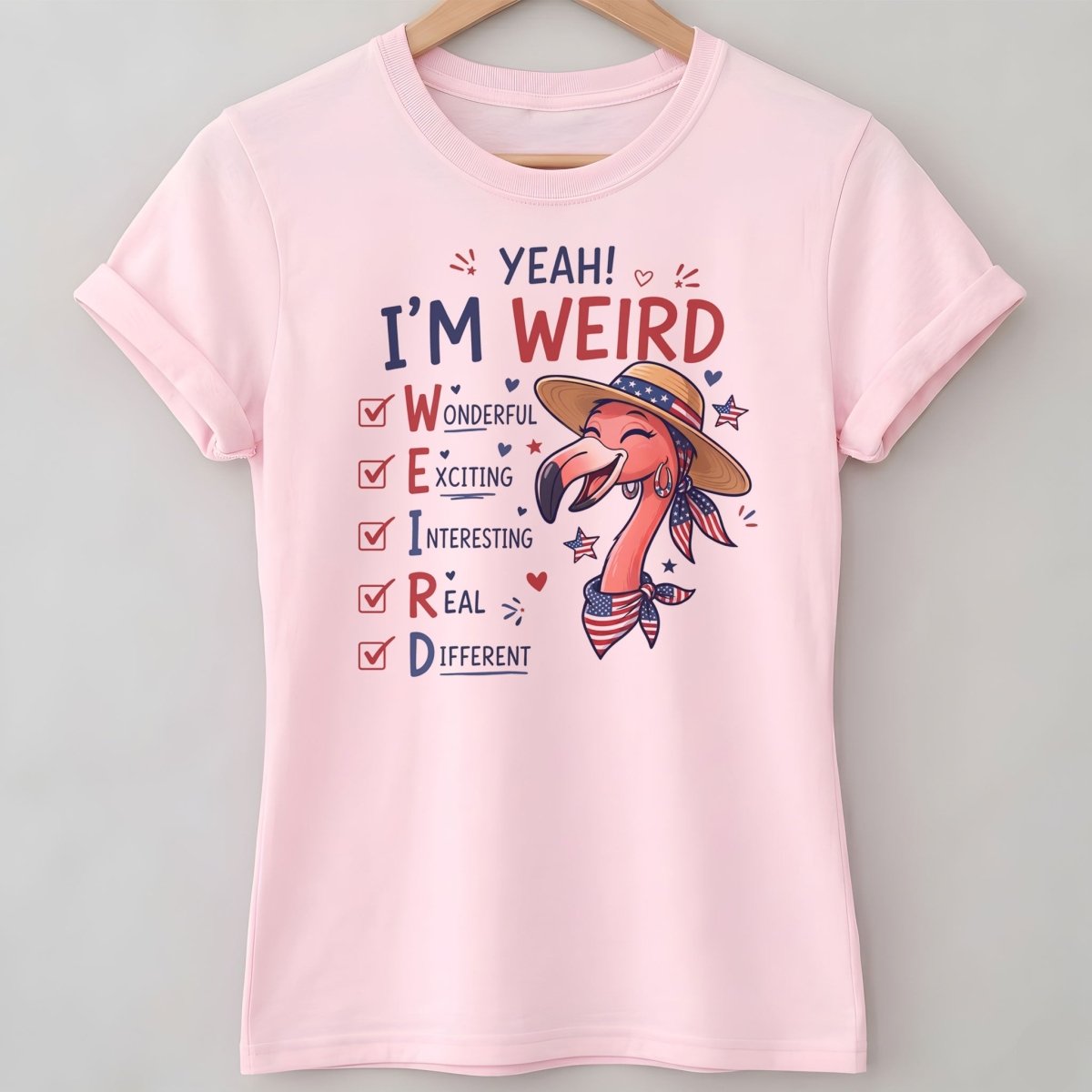 My Sparkle Cannot Be Dimmed American Girl Flamingo July 4th Shirt - FlamingoAholic