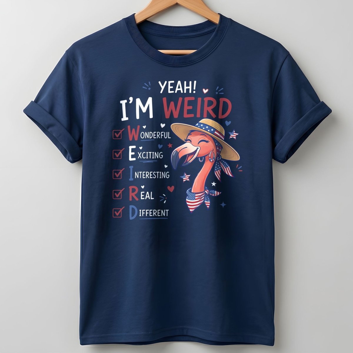 My Sparkle Cannot Be Dimmed American Girl Flamingo July 4th Shirt - FlamingoAholic