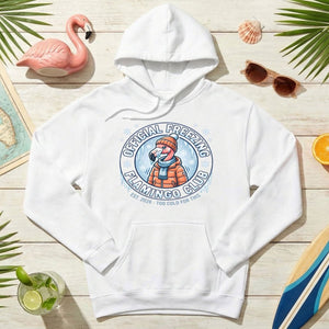 Official Freezing Flamingo Club Shirt - Funny Winter T-Shirt Gift for Mom - FlamingoAholic